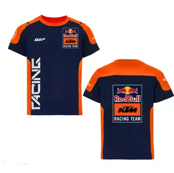 2024KTM Red Bull Racing F1 Racing Suit Off-road Motorbike Rider Kart Motogp Short Sleeve Men and Women