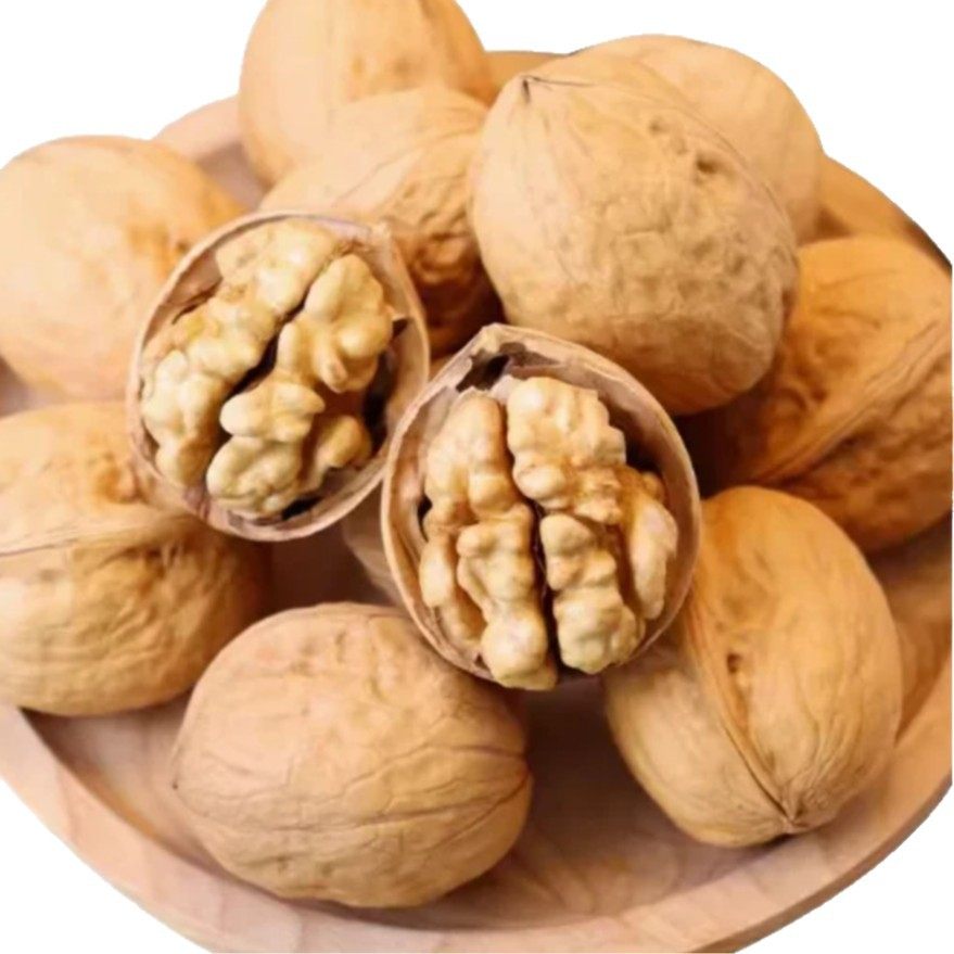 Fresh Xinjiang 185 Paper-Skinned Walnuts, New Thin-Skinned Walnuts, Aksu Original Flavor Nuts, Snacks, Freshly Peeled by Hand