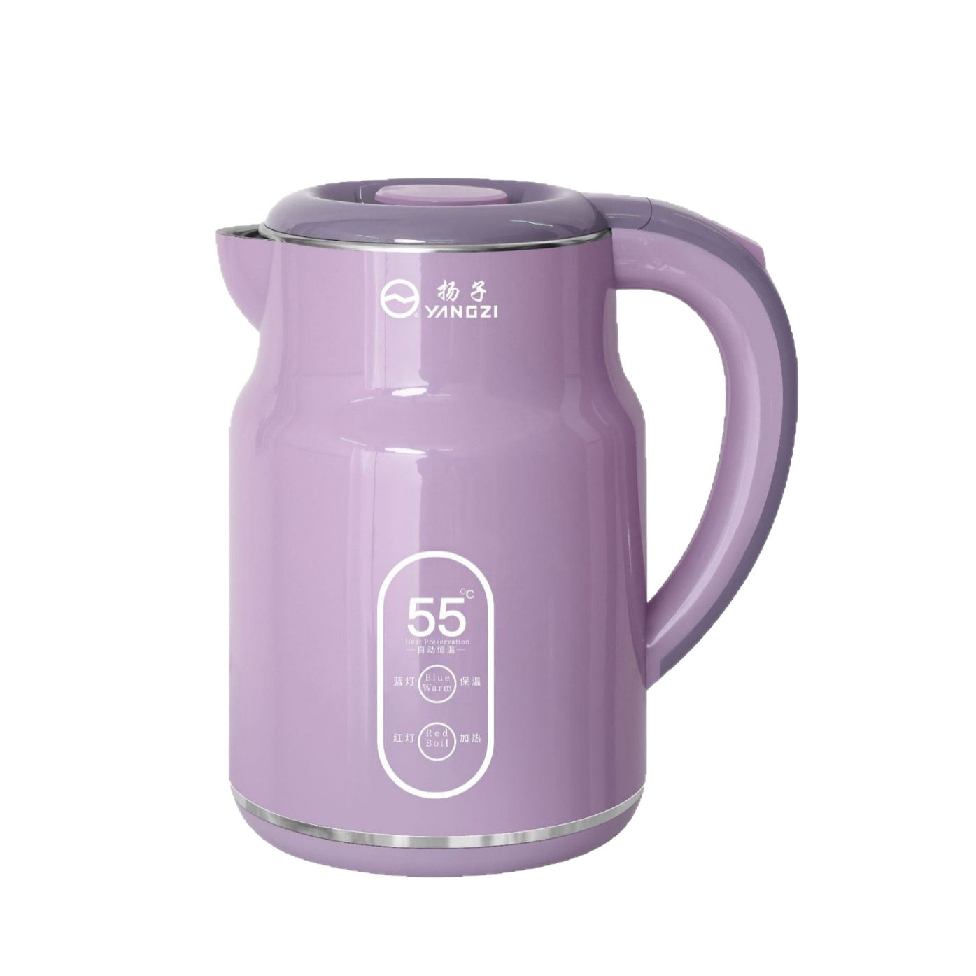 Yangzi Electric Kettle with Integrated Insulation and Constant Temperature, Made of 304 Stainless Steel, Fully Automatic, Fast Heating, and Intelligent Temperature Control