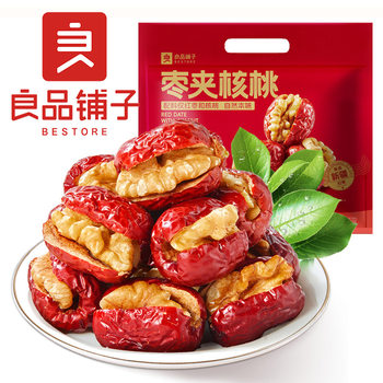 Bestore Jujube and Walnut 400g Xinjiang Pitted Red Dates and Dried Walnut Kernels Food Snacks Small Package