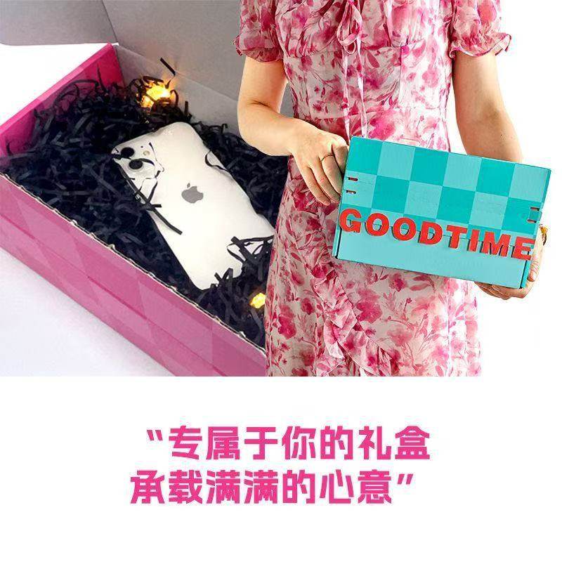 Flying machine box custom tear box packaging carton zipper carton gift express packing box logo design printing