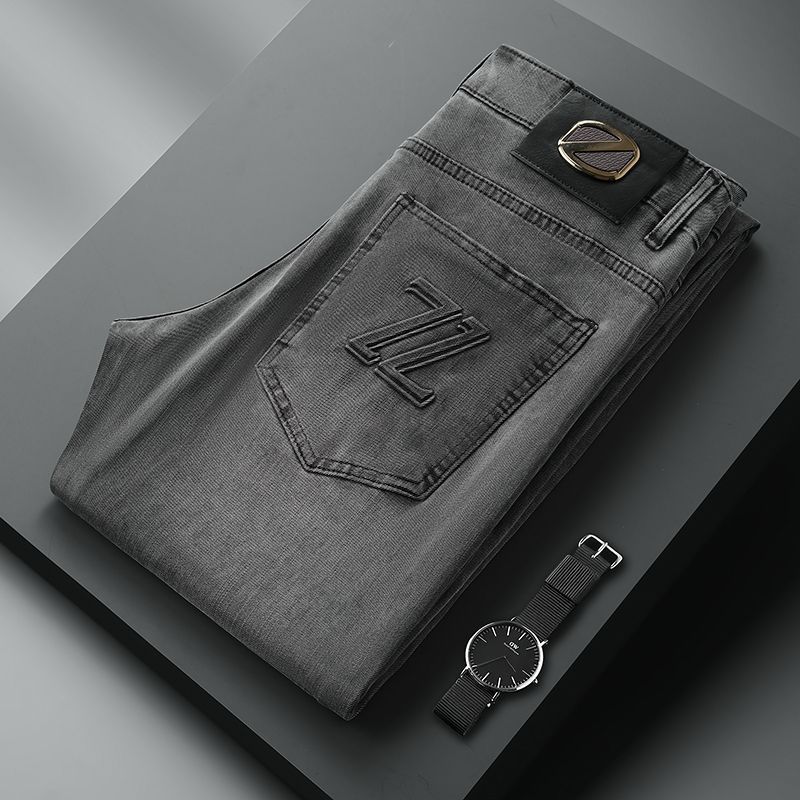 Quần Nam Chất Liệu Jean Bò Hàng Mùa Xuân Thu Đông