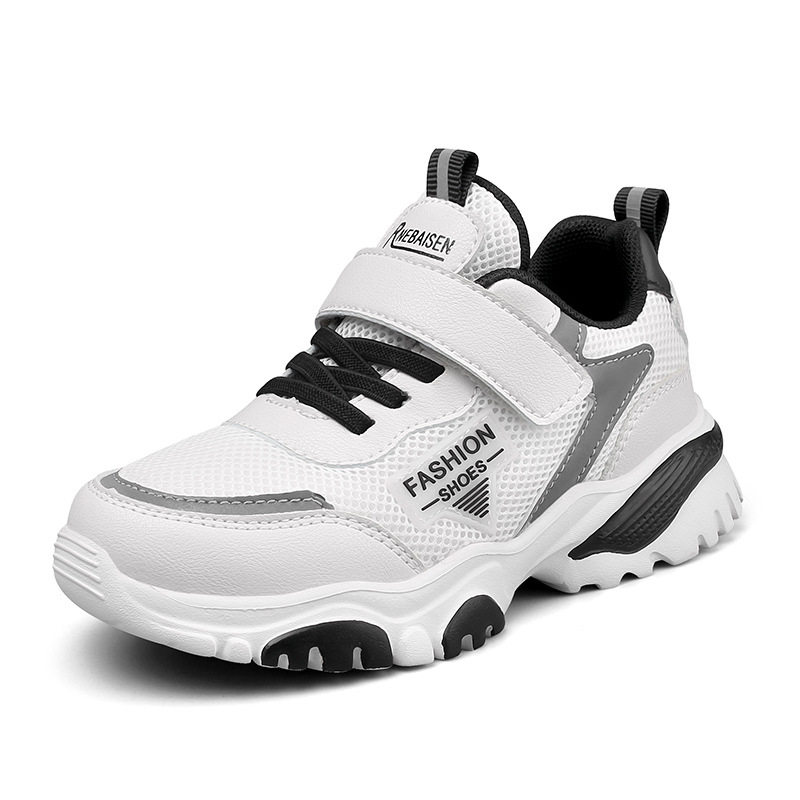 Children's sneaker girls' shoes 2024 spring new foreign trade boys' running shoes medium and big children's casual shoes wholesale