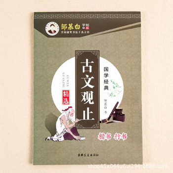 Selected Classics of Ancient Chinese Calligraphy: Regular Script and Cursive Script Comparison with Traditional Chinese Classics for Adult Students to Copy and Practice