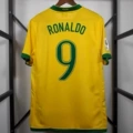 2006 brazil home printed no. 9 ronaldo+ chapter