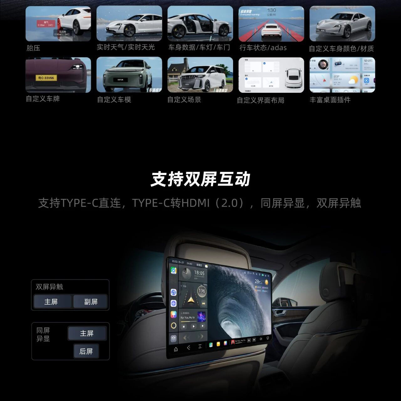Dingwei 787 Car Player 786S Android Smart Central Control Dashboard Large Screen Navigator Car All-In-One Device Supports Dvd