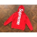 E550 # Classic Big Logo Hoodie Sweatshirt Red