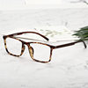 Junbo new TR90 frame myopia glasses frame ultra light memory flat glasses men's business glasses
