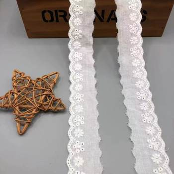 Factory in stock 3cm Cotton Embroidered Lace Lace Lolita Kids Skirt Cuff Garment Accessories