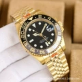 All gold, all black