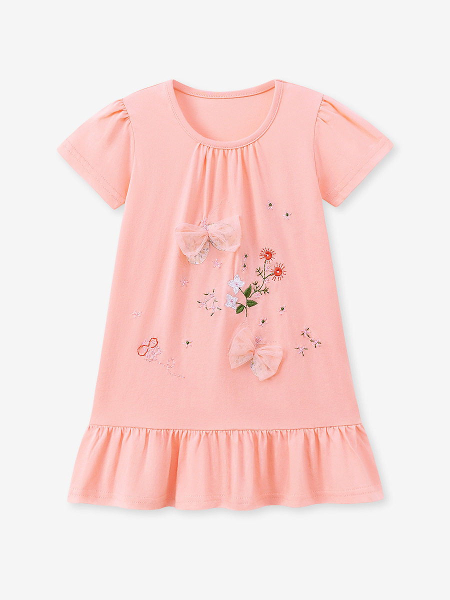 Source Factory Kids' Dress Wholesale, New Summer Kids' Dress, Cute Cotton Girls' Skirt