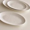 Creative Ceramic Oval Fish Plate Household Steamed Fish Plate Light Luxury Dish Plate Commercial Tableware New Style