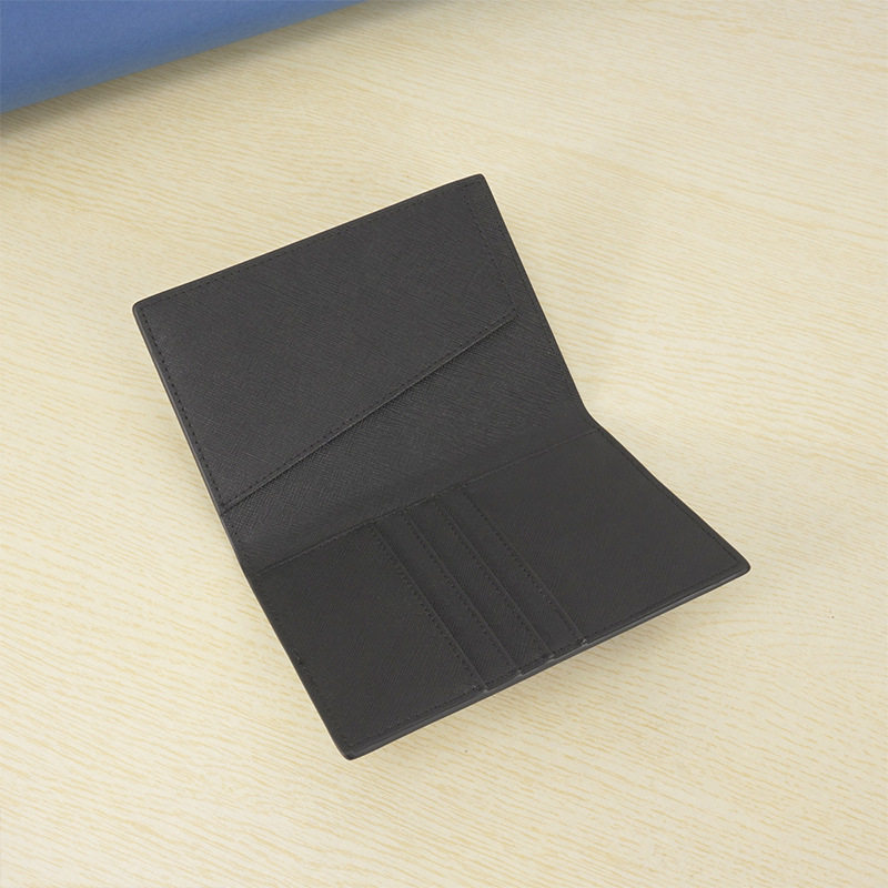 Genuine Leather Multifunctional Passport Holder Wallet Cowhide Casual Business Men's and Women's Multi-Card Slot Clutch Bag Manufacturer Supply