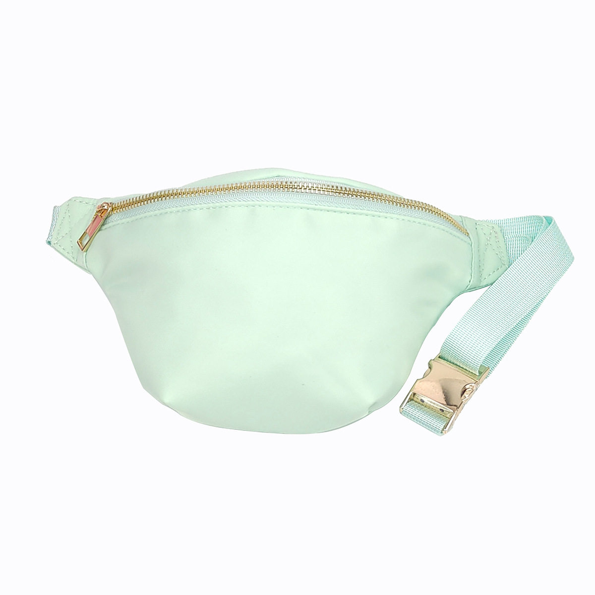 厂家直销尼龙防水腰包户外活动收纳包运动斜挎包马卡龙色跑步腰包