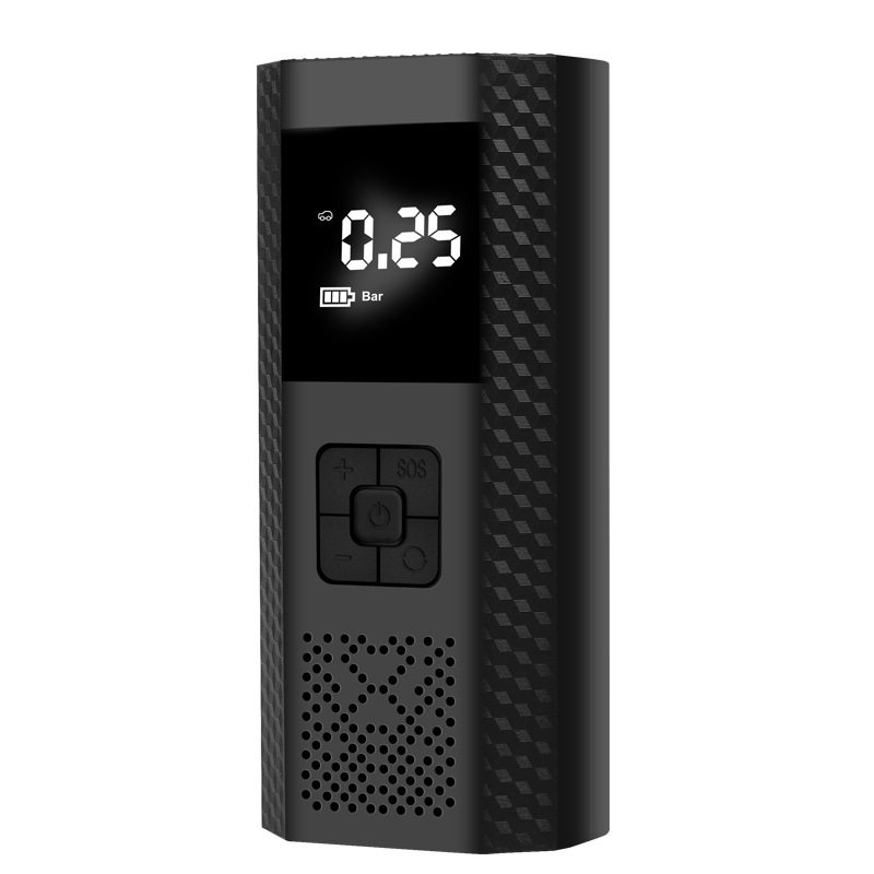 Car bicycle tire air pump night led emergency light intelligent car air pump