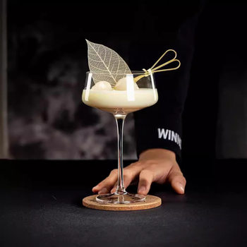 Triangle Cocktail Cup Martini Thermos Cup Personalized suit Wedding Bar Banquet Wedding Wine Decorative Water Glass