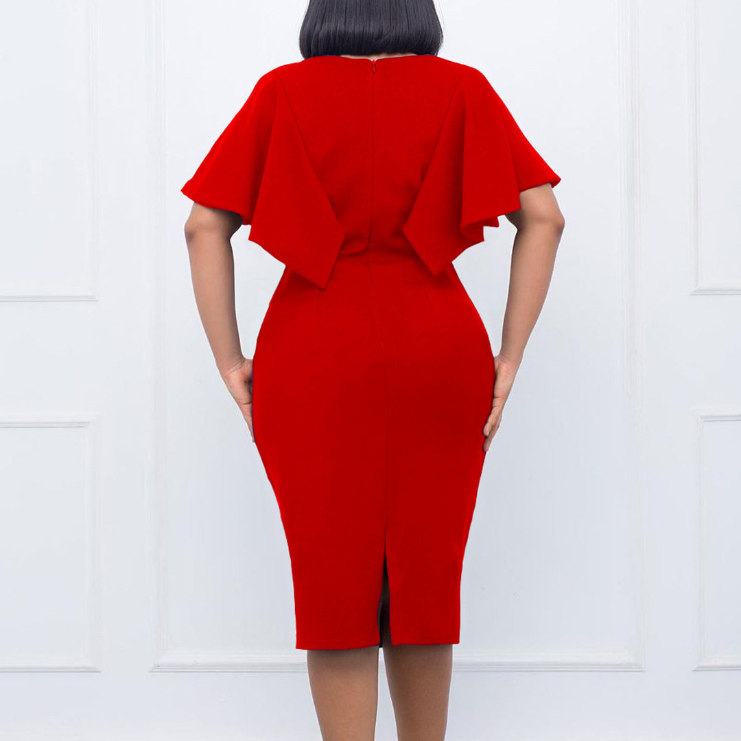 Pencil Dress Elegant Bodycon Fit Office Style Versatile for Work or Events Wholesale Available