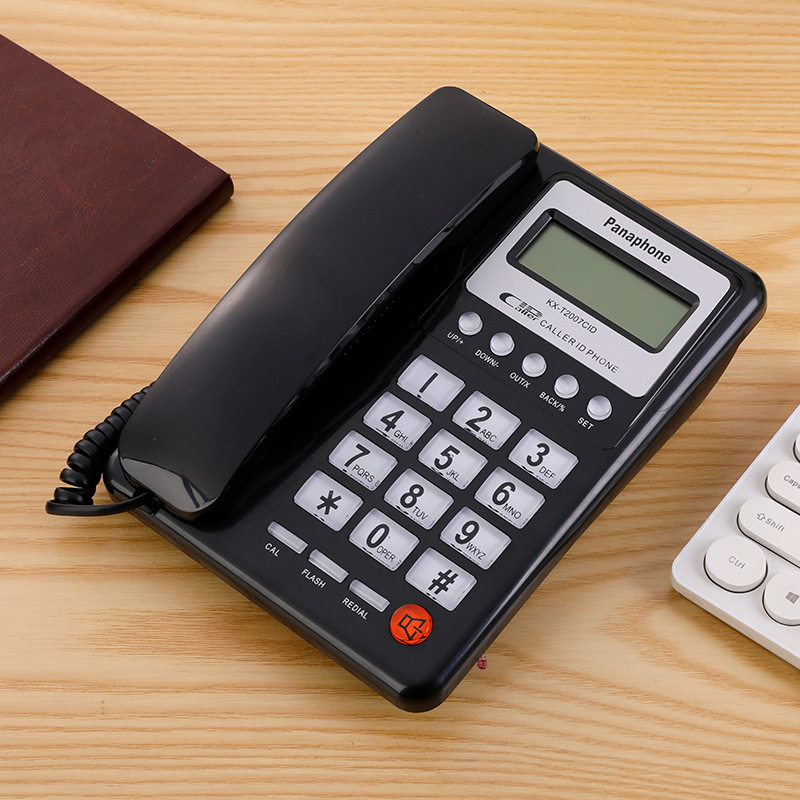 Home Hotel Office KX-T2007CID Telephone Corded Caller ID Lan...