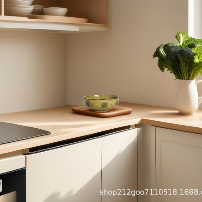 Wholesale ceramic household soup bowl yellow glaze 8 inch Japanese bowl malatang bowl ramen bowl rice noodle bowl snail powder bowl