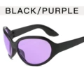 Bright black purple piece