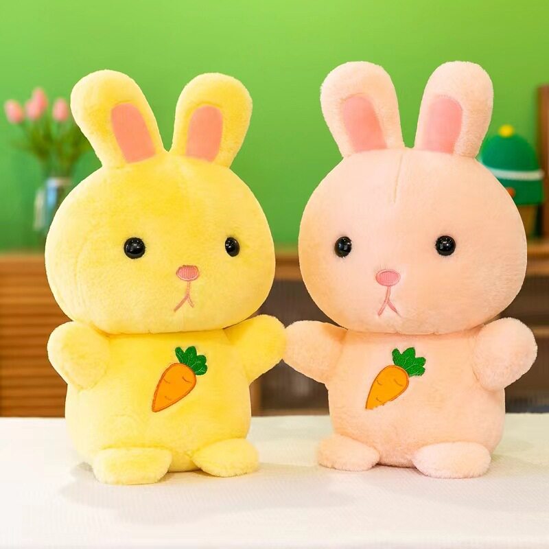 40厘米12寸大号毛绒玩具地推礼品娃娃婚礼互动公仔玩具活动定logo