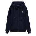 Zipper style navy blue (Little White Horse)