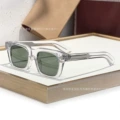 Transparent frame green