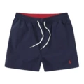 Royal blue red label