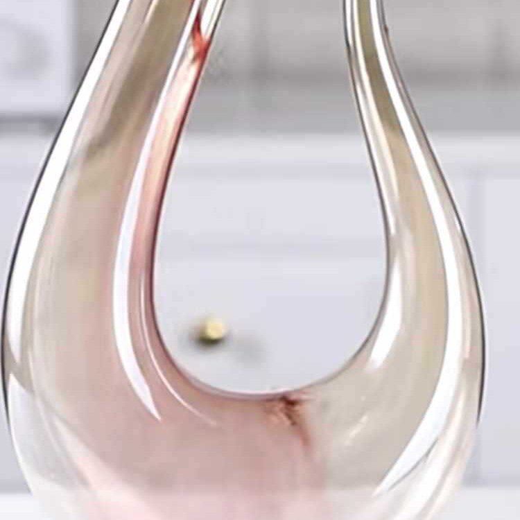 Crystal Glass Red Wine Decanter Household Wine Rotating Wine Dispenser European Style Creative Lead-Free Tumbler Wine Bottle