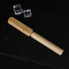 Solid wood stainless steel long ice cone bar refrigerator freezer deicing ice chisel deicing ice crushing tool ice chisel wine set