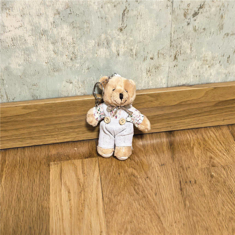 卡通钥匙麻衣小兔子玩偶书包挂件小熊包包挂饰可爱娃娃毛绒玩具
