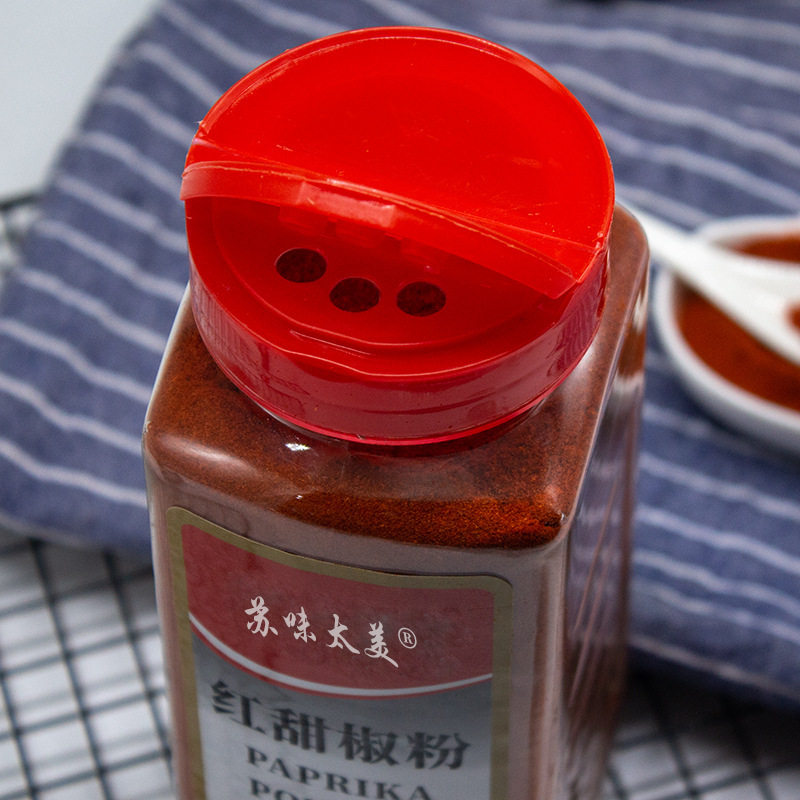 Red sweet pepper powder 500g sweet red pepper powder Pickles coloring chili powder Western food baking seasoning manufacturer