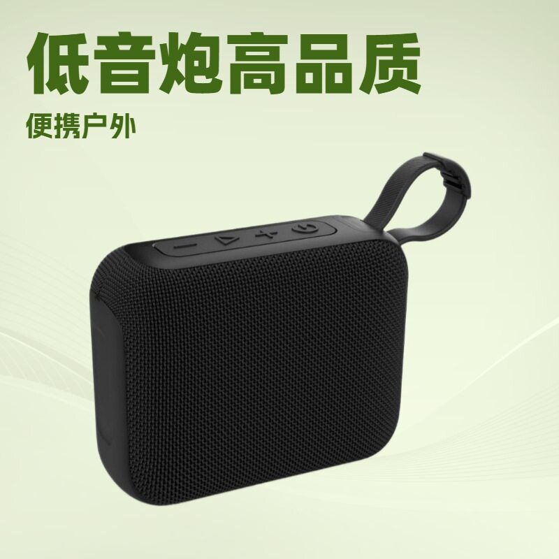 Новый беспроводной Bluetooth-динамик GO4, портативный спортивный мини-сабвуфер для спорта на открытом воздухе, аудио домашний подарок в виде маленькой стальной пушки Изображение 1