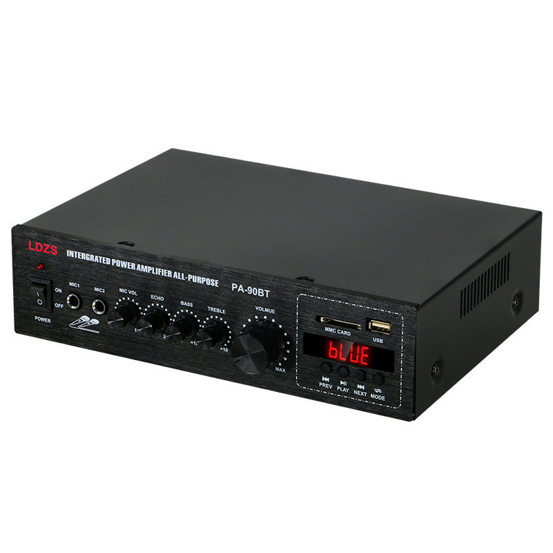 High-Fidelity Power Amplifier Home Professional High-Power Constant Voltage and Constant Resistance Public Broadcast Ceiling Speaker Bluetooth Power Amplifier