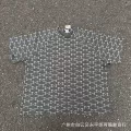 All-over print short sleeve tee / grey