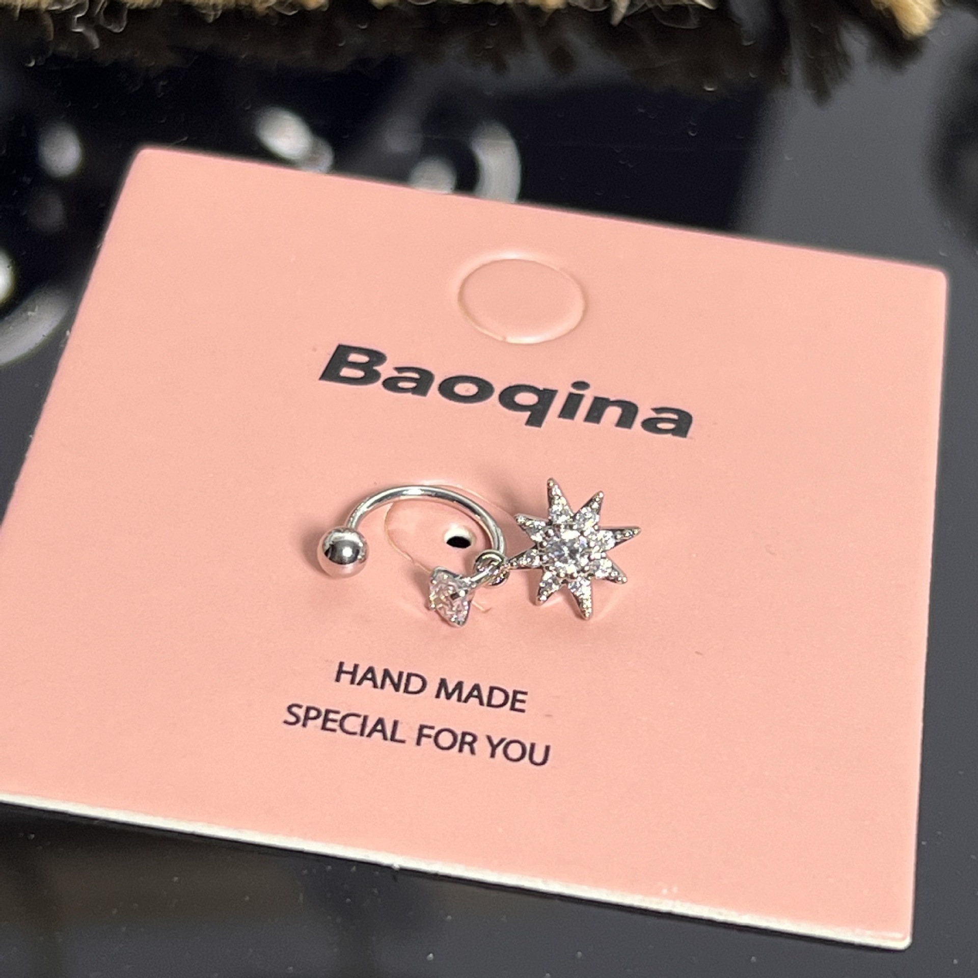 981 八芒星馬蹄リング（シングル）