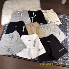 New Essential Letter Reflective Embroider Limited Shorts Casual Pants for Men and Women Drop Shipping