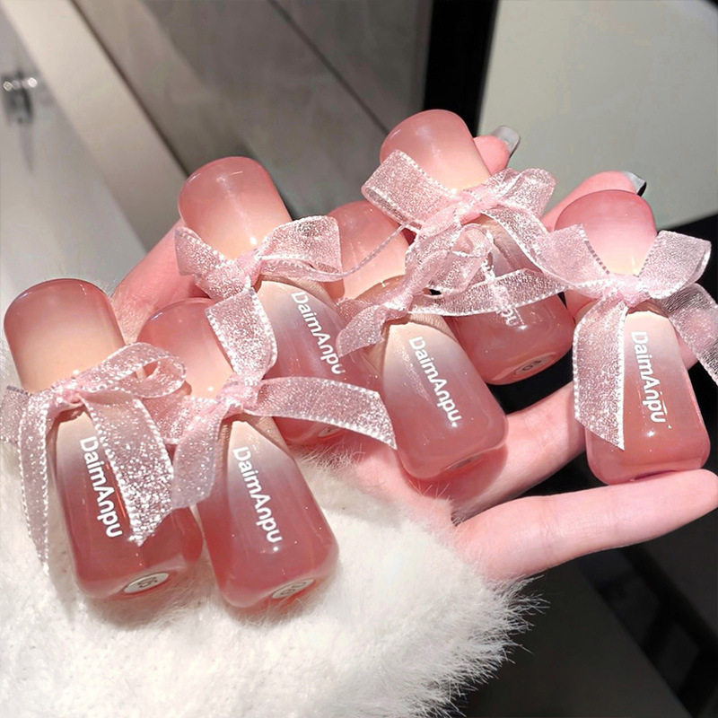 DAIMANPU Clear Oxygen Mirror Lip Glaze Water Glass Jelly Lip Cheap Chinese Goods Mirror Lip Glaze White