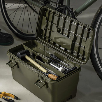 Tool Storage Box Gardening Tool Box Organizer Tool Storage Hardware Set Storage Plastic Thickeneded Car Layering