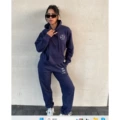 Navy blue suit