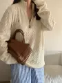 Milky apricot color