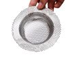Fully Punched Kitchen Sink Filter, Vegetable Basin, Stainless Steel Sewer Garbage Filter, Hair Cage Lifter