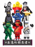 【Новый продукт】 Костюм Фантома ниндзя для мальчиков и девочек, набор Lego, детский костюм на Хэллоуин, костюм для выступлений