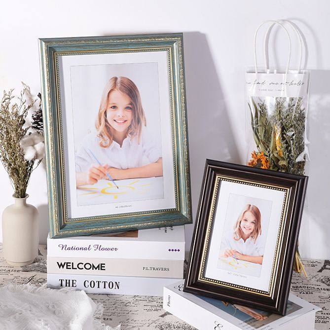 European retro photo frame 67 inch 8 inch 10 inch 12 inch painting 8 open a4 table puzzle wall mounted picture frame wholesale