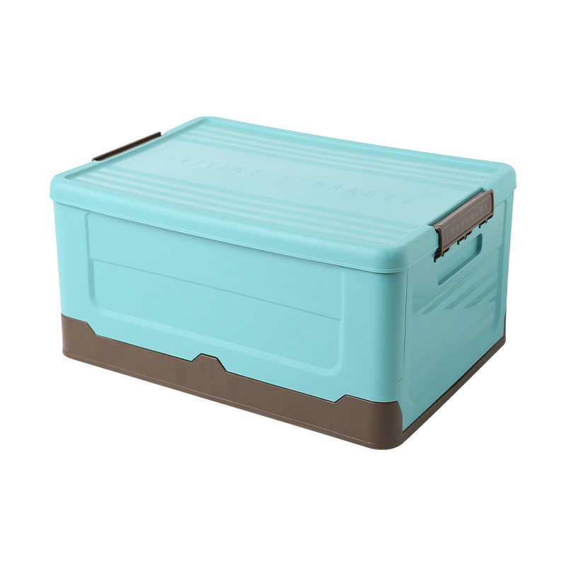 Foldable Book Storage Box Household Plastic Clothes Toys Student Books Classroom Dormitory Storage Box