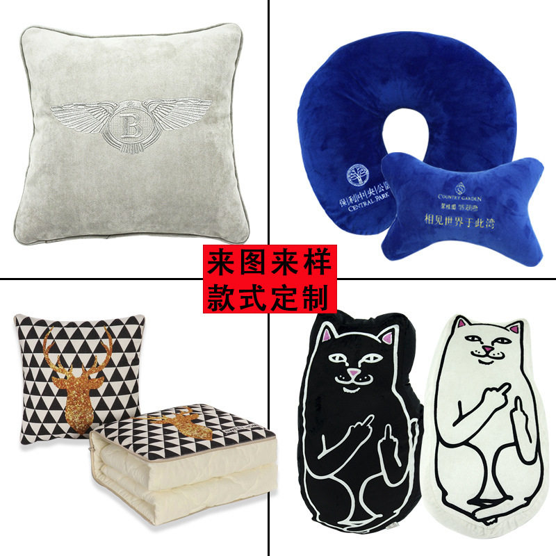 Home Thickened Linen Sofa Pillow Wholesale Solid Color Pillow Case Bedside Soft Bag Sofa Cushion Pillow