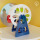 Совместимые с игрушками Lego из крупнозернистых строительных блоков, детская развивающая сборка, развивающая интеллект мальчиков и девочек 2-3-4- 6 лет mini 15