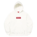 E539supreme box logo 21fw white