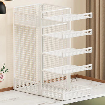 Subject Classification Storage Rack Student Desk Book Storage Rack Office Desk File Organization Layered Rack Book Stand