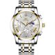 New Men's Watch Multifunctional Fashion Quartz Watch Business Steel Band Men's Watch Cross-border Wholesale Casual Men's Watch